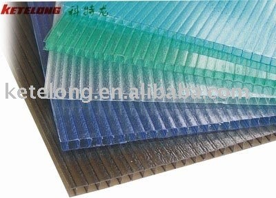 Crystal Polycarbonate hollow sheet