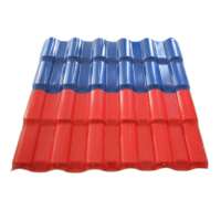 Excellent anti corrisive shape pvc roof tile